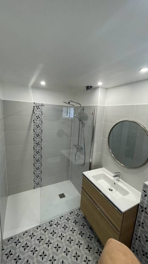 Rénovation d'une salle de bain dans une maison à Hyères
