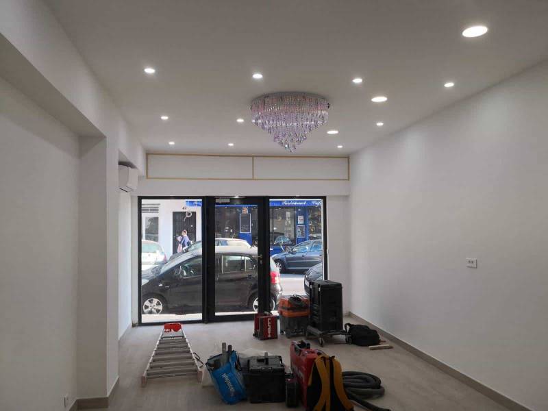 Remise en état d'un salon de coiffure au Pharo à Marseille